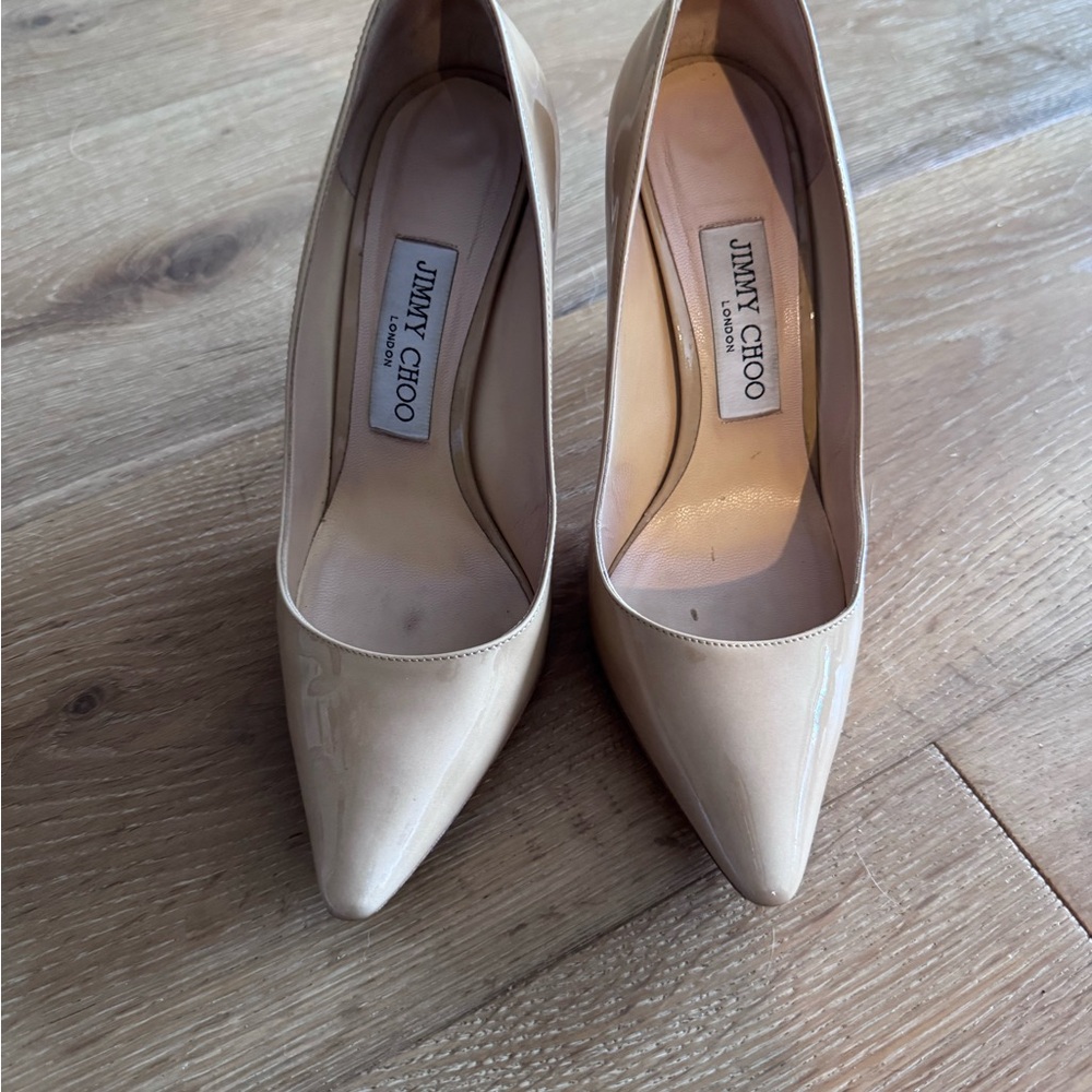 Jimmy Choo Beige Heels